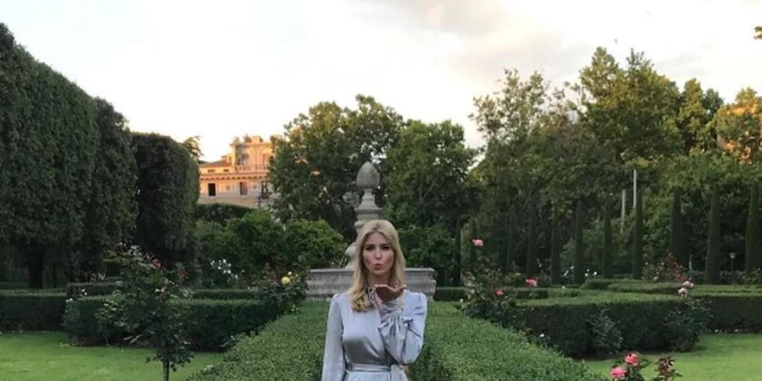 Ivanka Trump: Με φόρεμα αξίας 18 δολαρίων σε δημόσια εμφάνιση