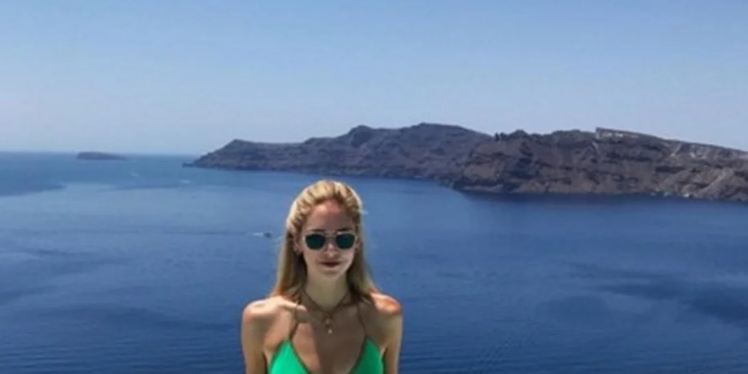 Chiara Ferragni: Βρίσκεται στην Σαντορίνη και δηλώνει μαγεμένη!