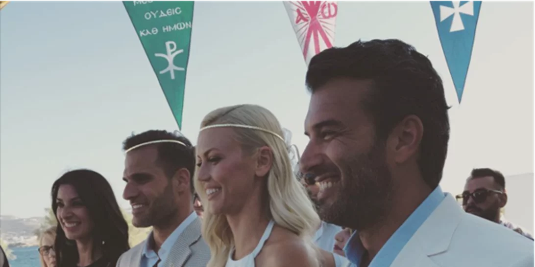 Βάσω Κολλιδά - Γιάννης Εμμανουηλίδης: Οι πρώτες φωτογραφίες του γάμου τους