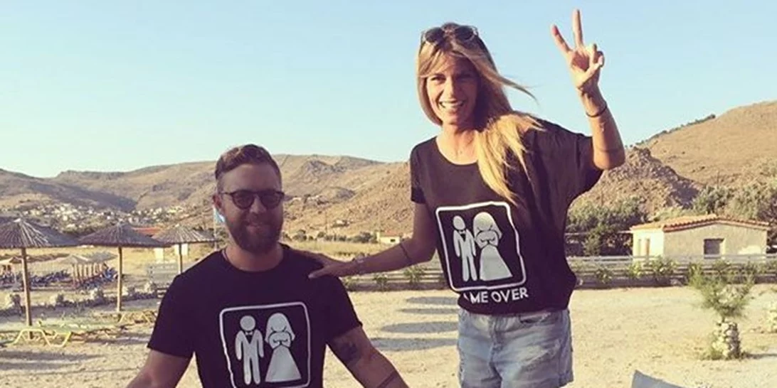 Γιάννης Βαρδής - Νατάσα Σκαφίδα: Pre wedding party στη Λήμνο