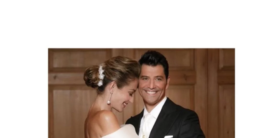 Η Κάτια Ζυγούλη φόρεσε το πιο παραμυθένιο νυφικό στο γάμο της