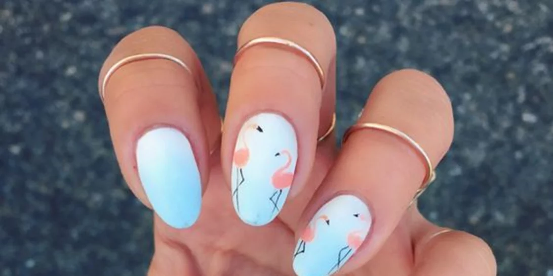 Flamingo nails: Η υστερία με τα φλαμίνγκο τώρα και στα νύχια σου