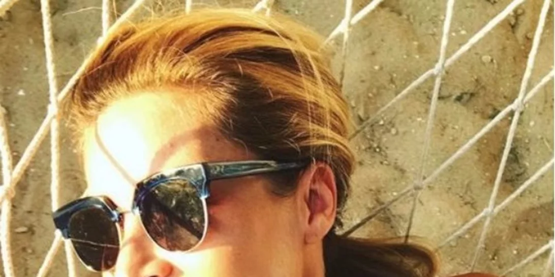 Μαριέττα Χρουσαλά: Με μπικίνι στον πέμπτο μήνα της εγκυμοσύνης της