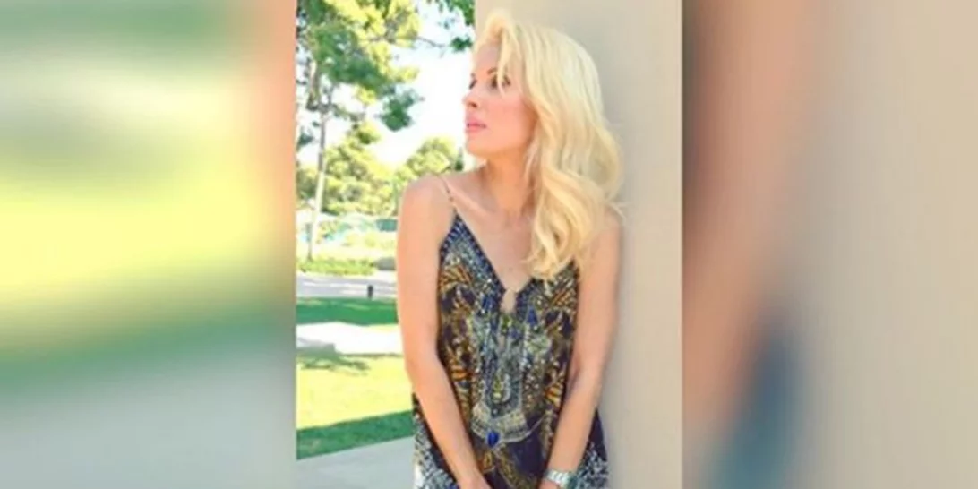 Ελένη Μενεγάκη: Εκπληκτική φωτογραφία από τη Λευκάδα