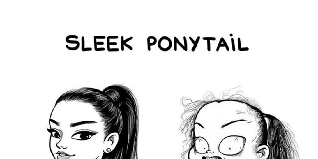 Τα προβλήματα των γυναικείων μαλλιών σε δέκα χιουμοριστικά σκίτσα