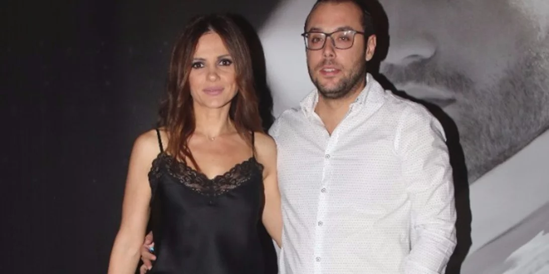 Ελένη Καρποντίνη - Βασίλης Λιάτσος: Βραδινή έξοδος για το ερωτευμένο ζευγάρι