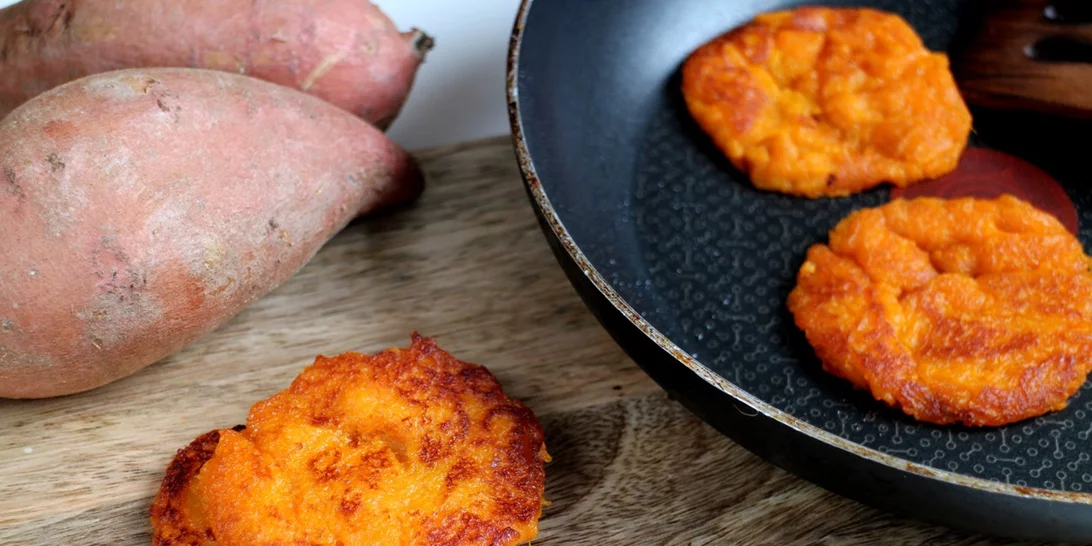 Pancakes με γλυκοπατάτα | Ένα υγιεινό και νόστιμο πρωινό γεύμα