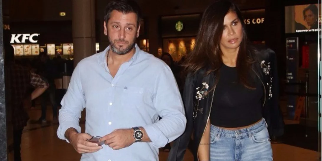 Μιχάλης Ανδριώτης - Νεσχάν Μουλαζίμ: Σπάνια έξοδος για το λαμπερό ζευγάρι