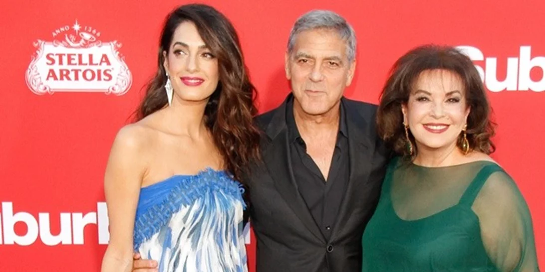 George Clooney: Με τη πεθερά του στη νέα του πρεμιέρα!