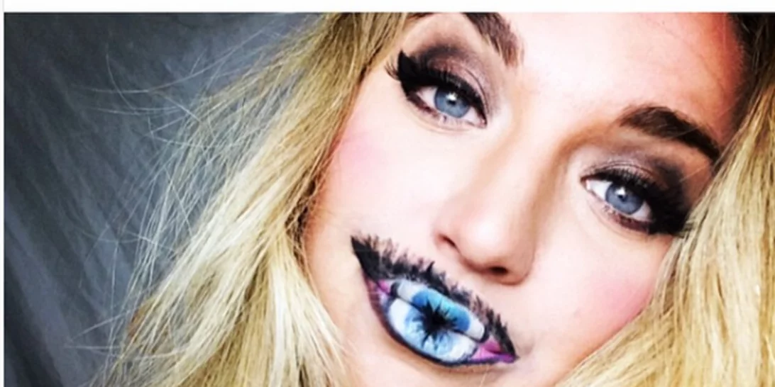 Ένα πρωτοποριακό lip art που θα σε κάνει να μπερδευτείς... άσχημα!