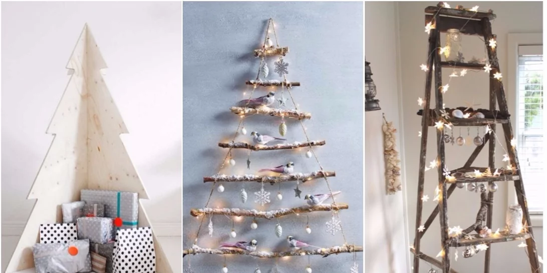 DIY Χριστουγεννιάτικα δέντρα | 15 + 1 εναλλακτικές προτάσεις για τον φετινό στολισμό