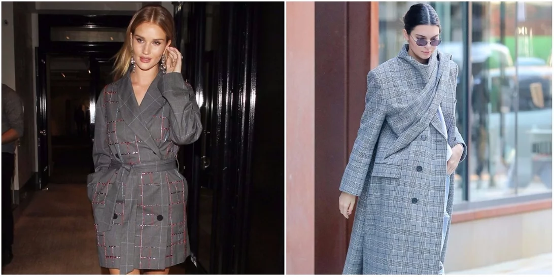 Πώς να φορέσεις το καρό παλτό σε πρωινό και βραδινό look | 5 celebrities μας δίνουν ιδέες