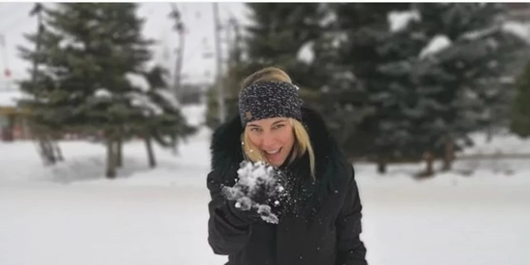 Δούκισσα Νομικού | Χριστουγεννιάτικη απόδραση με τον αγαπημένο της