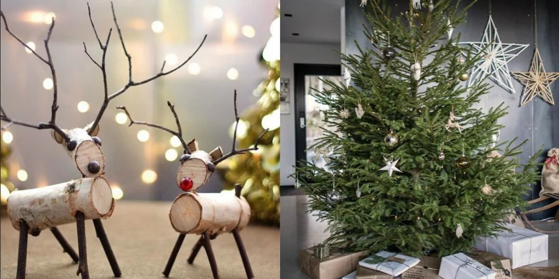 Χριστουγεννιάτικη Διακόσμηση | 15 τρόποι να στολίσεις το σπίτι με φυσικά υλικά
