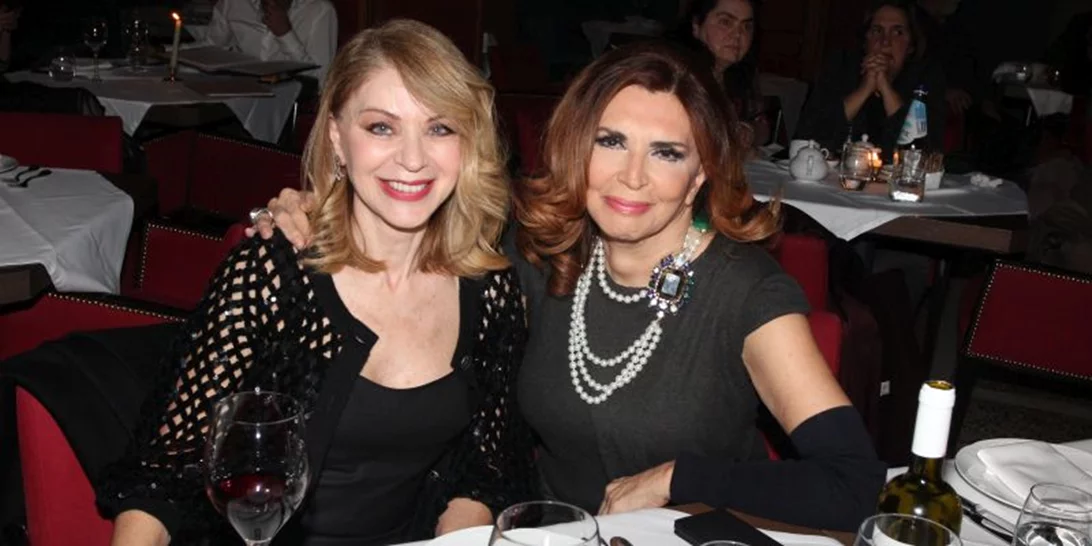 Έλλη Στάη & Μιμή Ντενίση | Κοσμική έξοδος για τις δύο γοητευτικές κυρίες