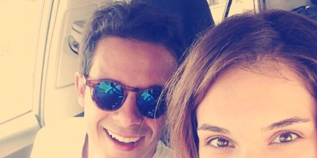 Αντιγόνη Ψυχράμη & Δημήτρης Μακαλιάς | Η γλυκιά φωτογραφία με το μωράκι τους