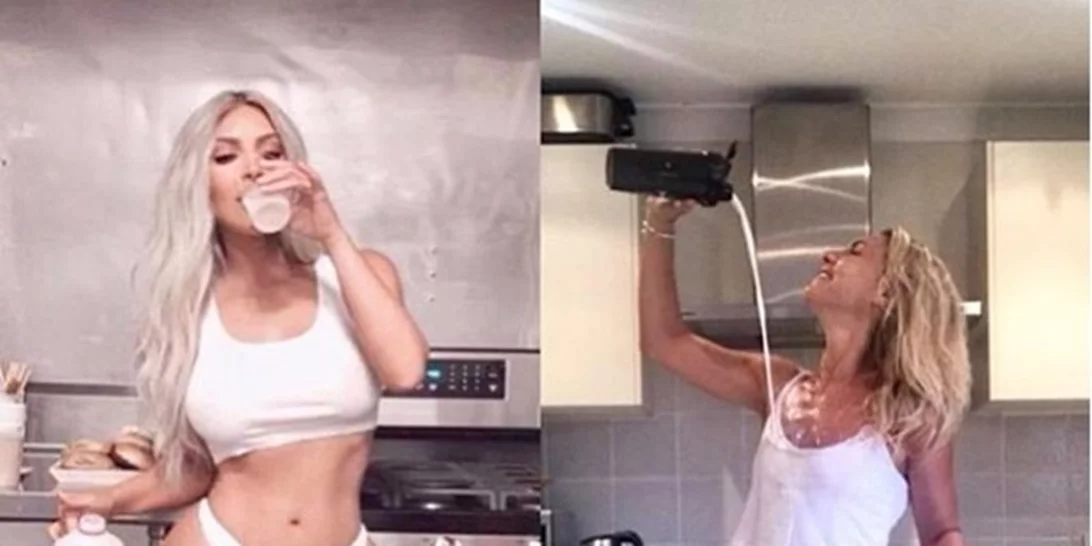 Μαμάδες ποζάρουν ημίγυμνες σαν την Kim Kardashian