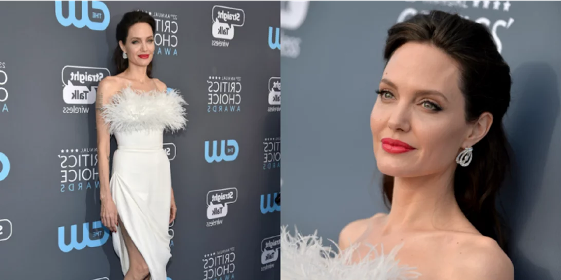 Angelina Jolie | Ήταν η πιο εντυπωσιακή παρουσία στα Critics' Choice Awards 2018