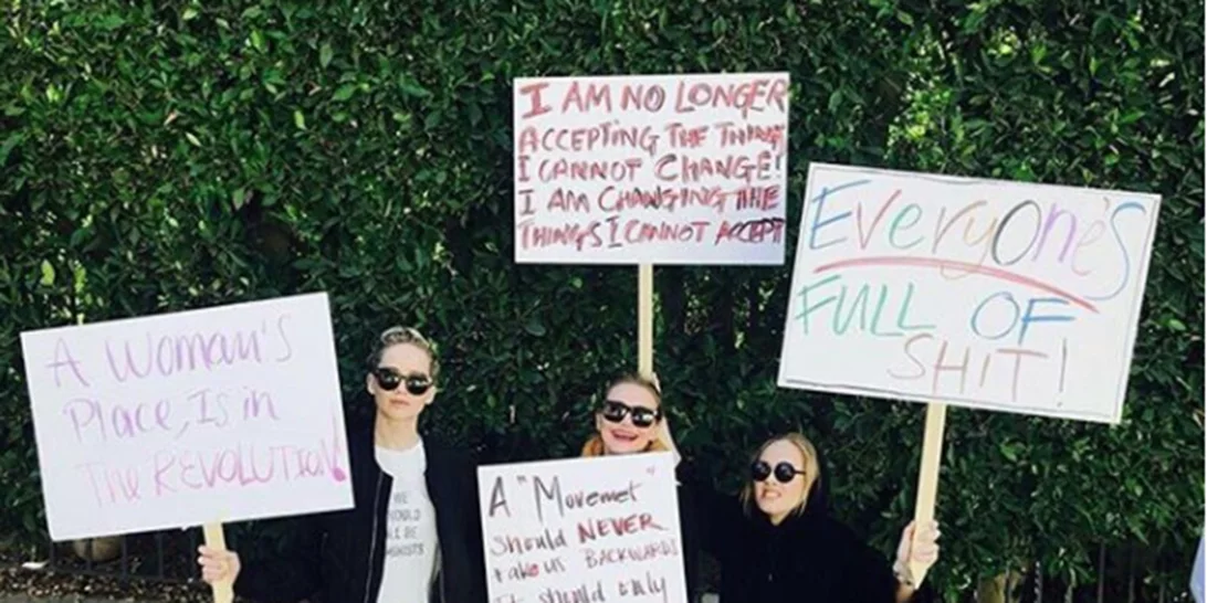 #womensmarch2018 | Ποιες stars βρέθηκαν στις φετινές διαδηλώσεις;