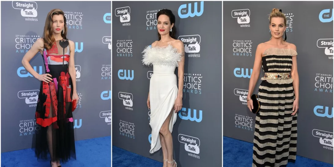 Critics' Choice Awards 2018 | Το πρώτο χρωματιστό red carpet της χρονιάς!