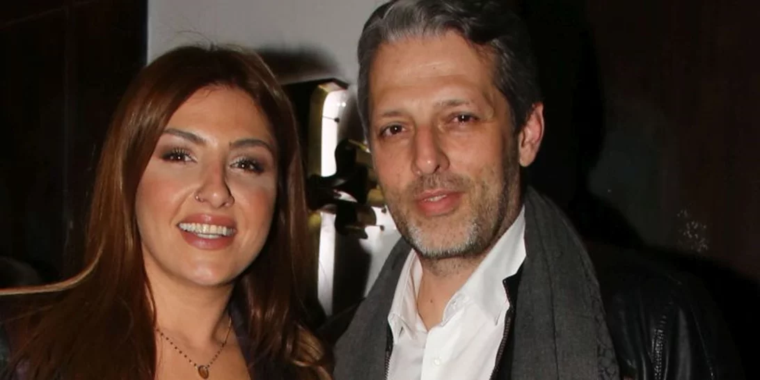 Έλενα Παπαρίζου & Ανδρέας Καψάλης | Τρυφερές αγκαλιές σε βραδινή έξοδο