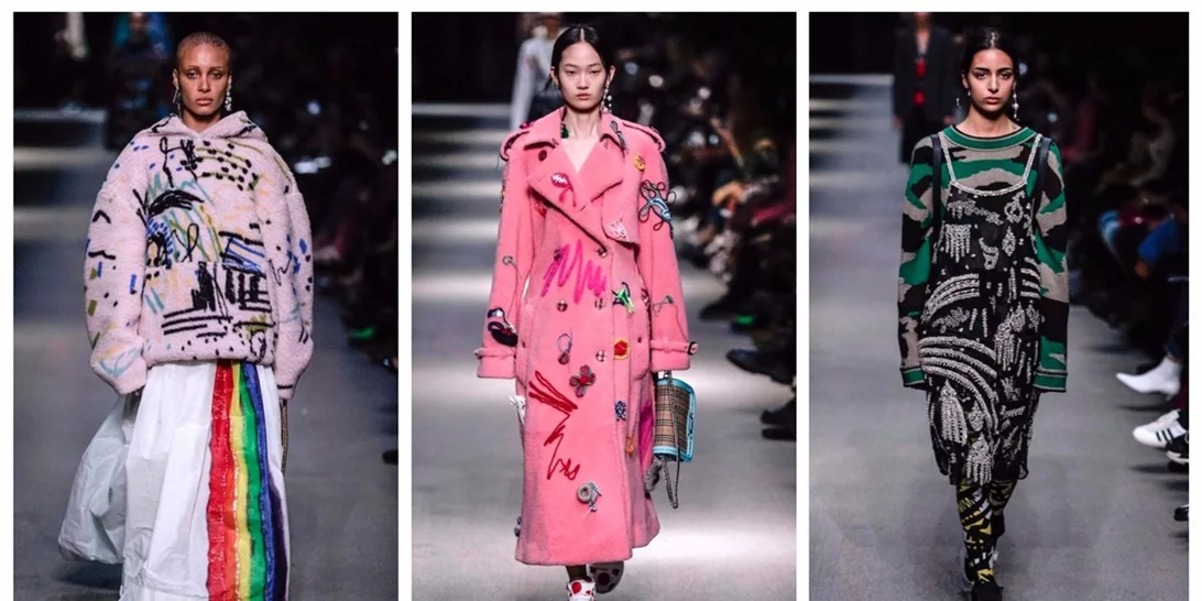 Burberry Άνοιξη 2018: Το "πολύχρωμο" αντίο του Christopher Bailey