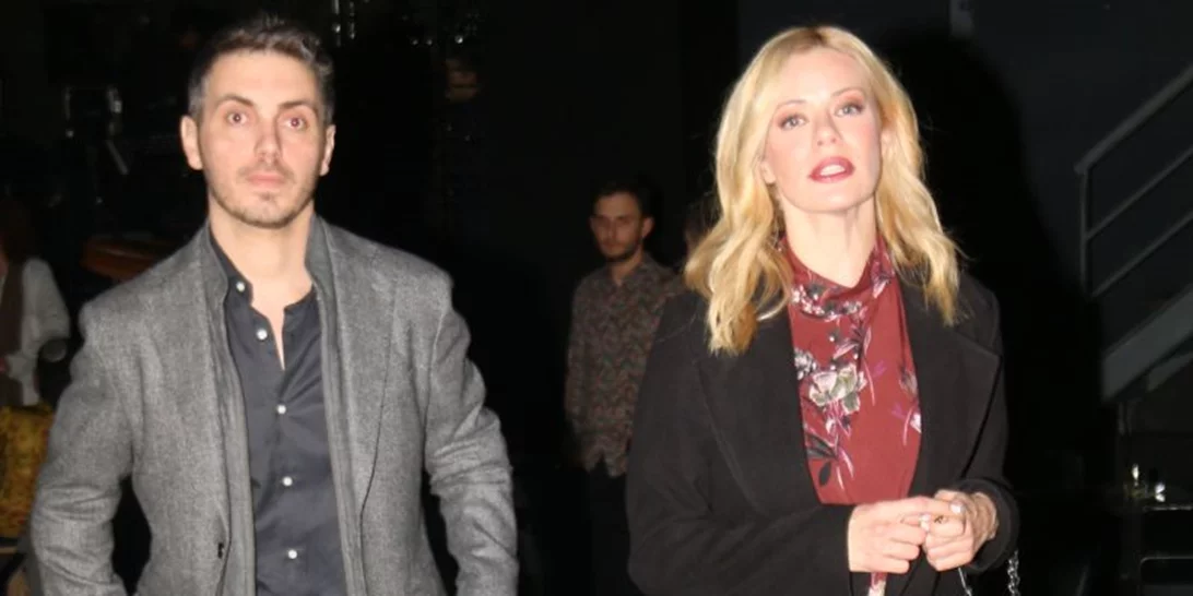 Ζέτα Μακρυπούλια & Μιχάλης Χατζηγιάννης | Τρυφερές στιγμές σε βραδινή έξοδο