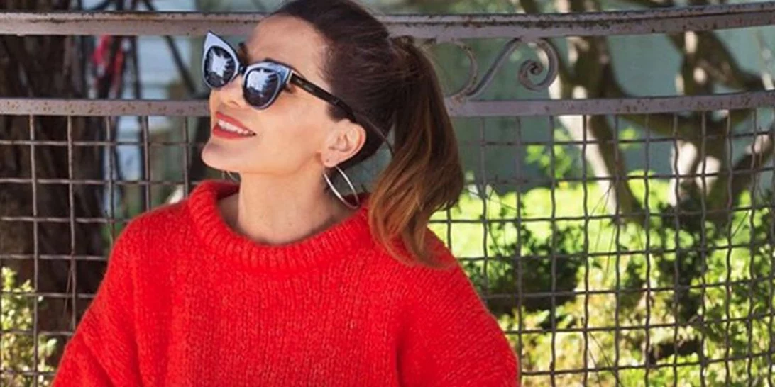 Δέσποινα Βανδή | Με casual look σε χαλαρή βόλτα