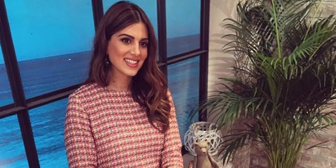 Σταματίνα Τσιμτσιλή | Χαμογελαστή στον 8ο μήνα της εγκυμοσύνης της