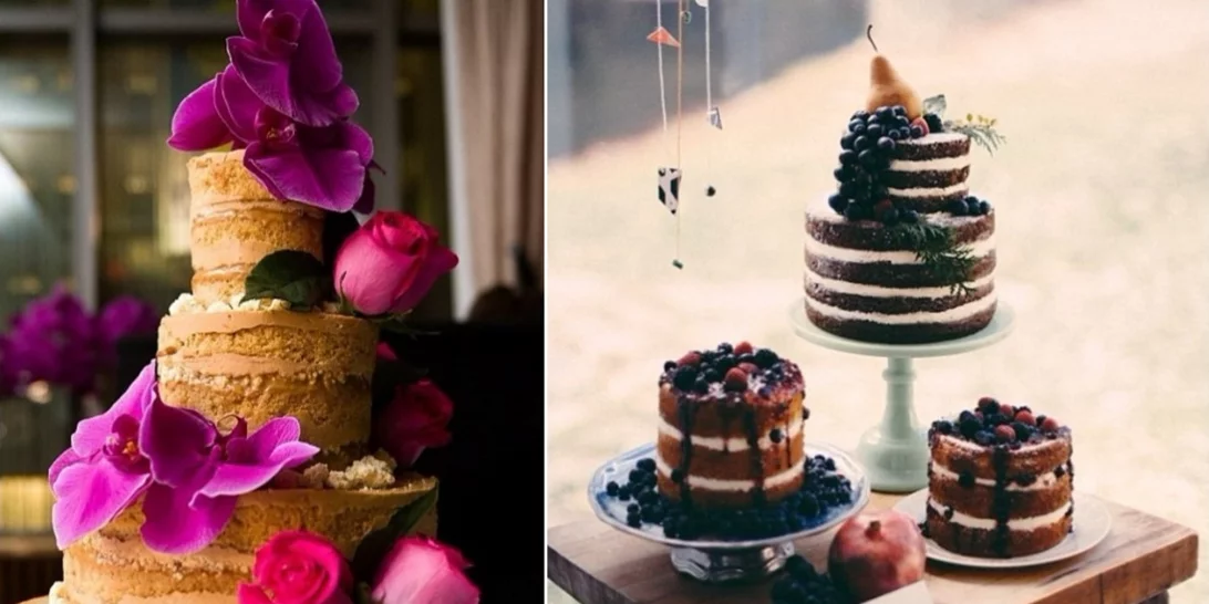Ξέρεις τι είναι τα Naked Wedding Cakes;