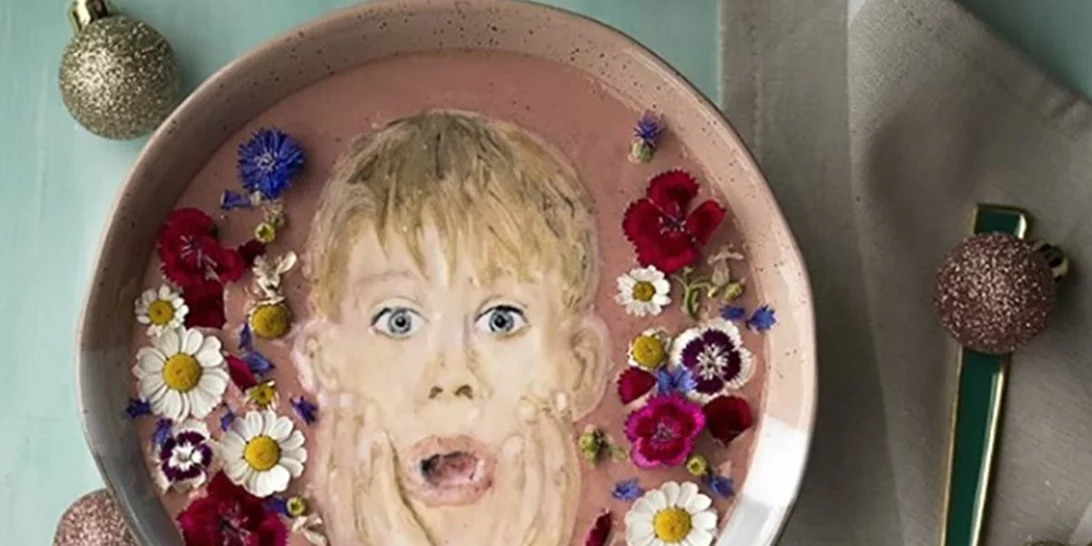 Μία smoothie artist φτιάχνει μικρά έργα τέχνης με superfoods