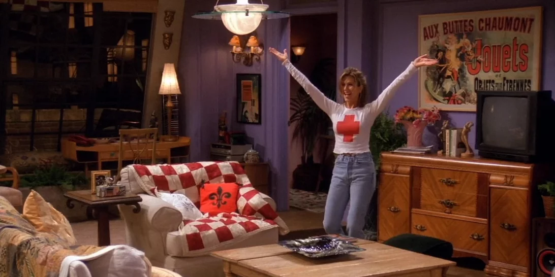 Αυτός είναι ο λόγος που το διαμέρισμα της Monica Geller ήταν μωβ