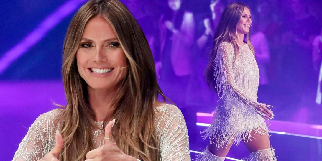 Heidi Klum | Στον τελικό του Germany's Next Top Model με ελληνική δημιουργία!