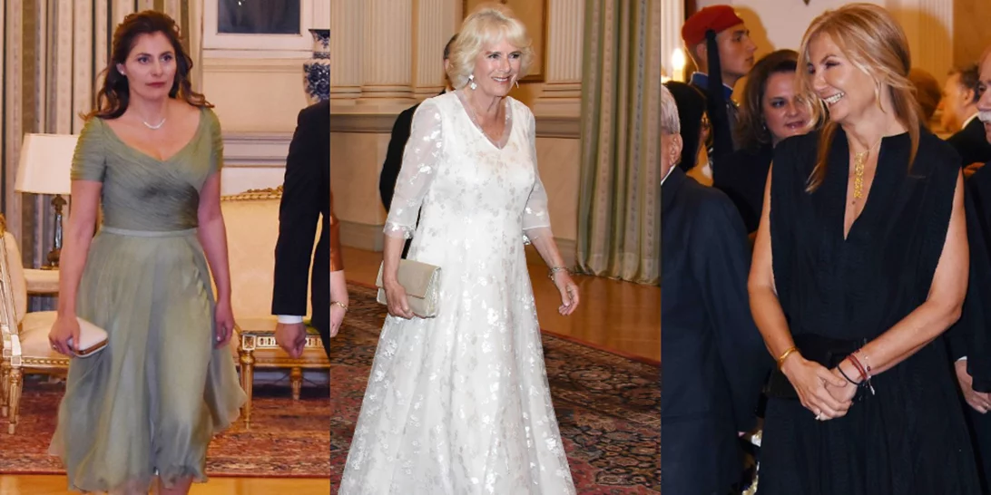 Οι εντυπωσιακές παρουσίες στο δείπνο για τον πρίγκιπα Κάρολο και την Καμίλα