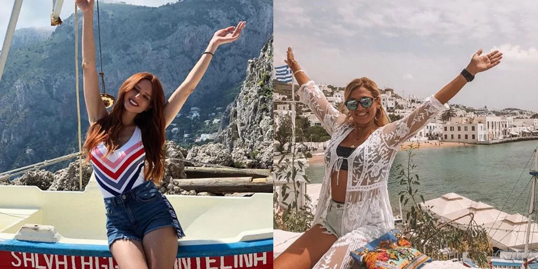 Τι να φορέσεις στην παραλία παίρνοντας ιδέες από τις διάσημες Ελληνίδες