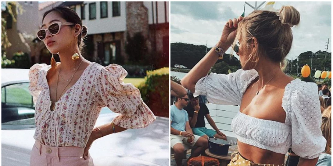 Puff Sleeves | Δες πώς φορούν οι fashionistas το νέο αγαπημένο fashion trend