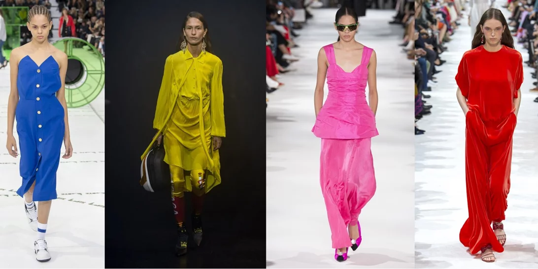 Αυτή τη σεζόν συνδύασε έντονα χρώματα χωρίς δεύτερη σκέψη