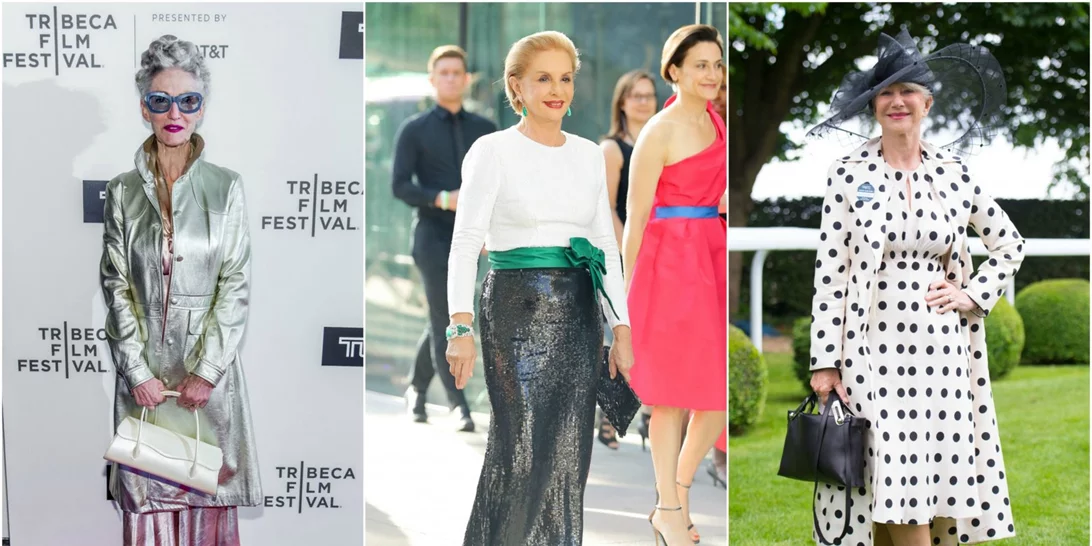 Ageless fashion: 10 μαθήματα στιλ που πήραμε από τις πιο καλοντυμένες γυναίκες μεγαλύτερης ηλικίας