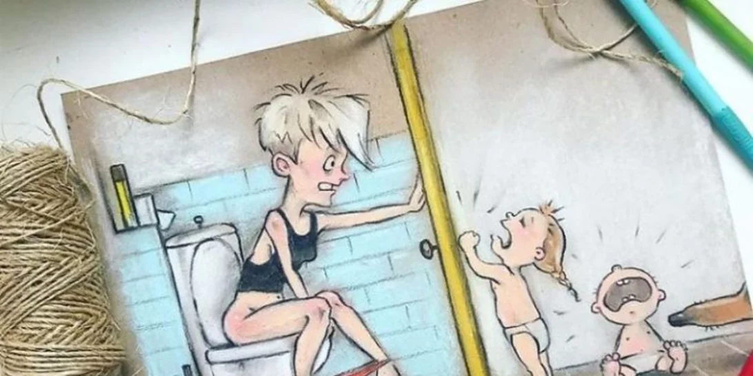 Πώς είναι να είσαι μητέρα δυο παιδιών μέσα από 8 καταπληκτικά σκίτσα