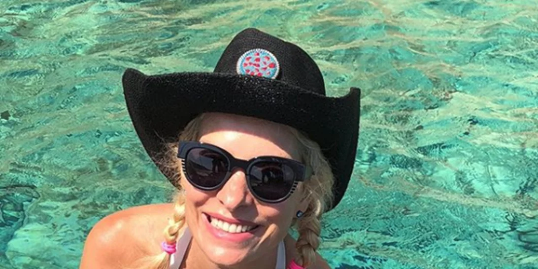 Ελένη Μενεγάκη | Νέα φωτογραφία από τις διακοπές της στις Κυκλάδες