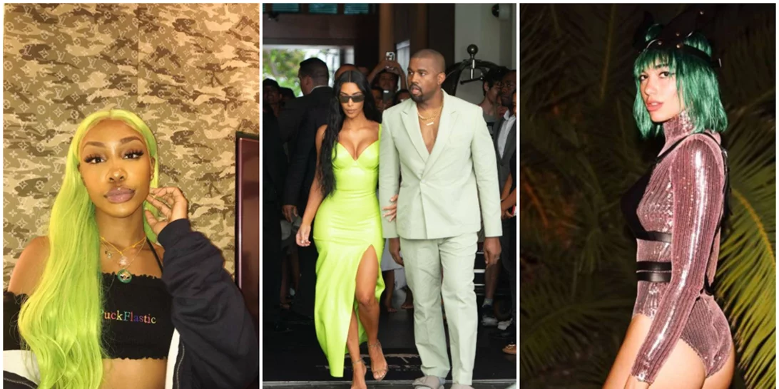 Το neon πράσινο είναι η νέα μανία των celebrities φέτος το Φθινόπωρο