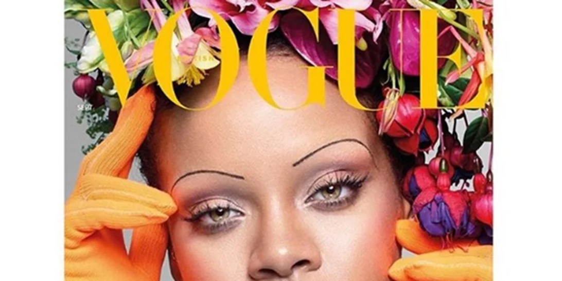 Rihanna | Άκρως εντυπωσιακή και με τα πιο λεπτά φρύδια ever στην φωτογράφηση της Vogue