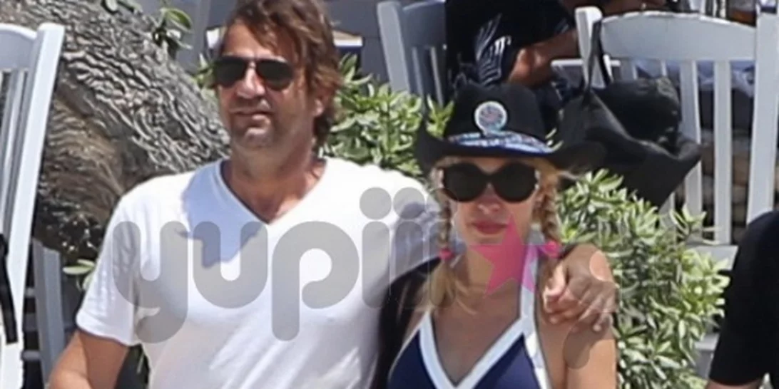 Ελένη Μενεγάκη - Μάκης Παντζόπουλος | Ποζάρουν μαζί αγκαλιά