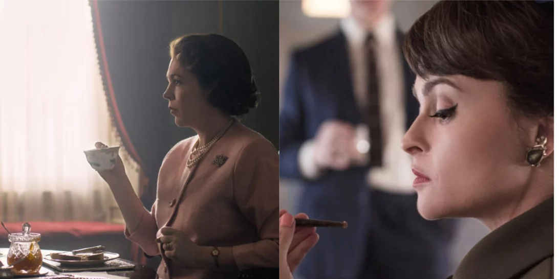 Olivia Colman & Helena Bonham Carter | Η πρώτη τους κοινή εμφάνιση για το The Crown