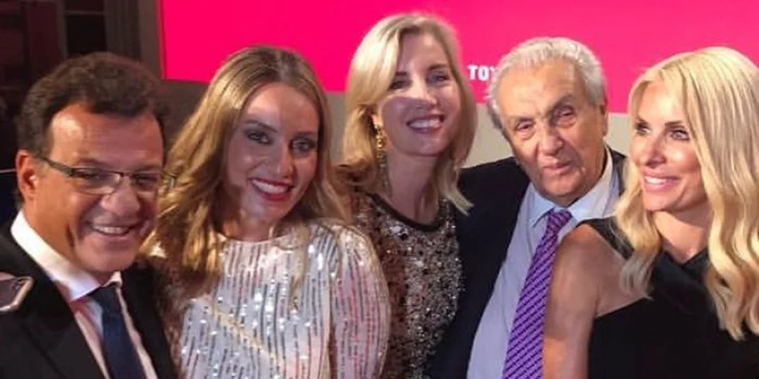 Ελένη Μενεγάκη | Οι προσωπικές φωτογραφίες στην παρουσίαση προγράμματος του Alpha