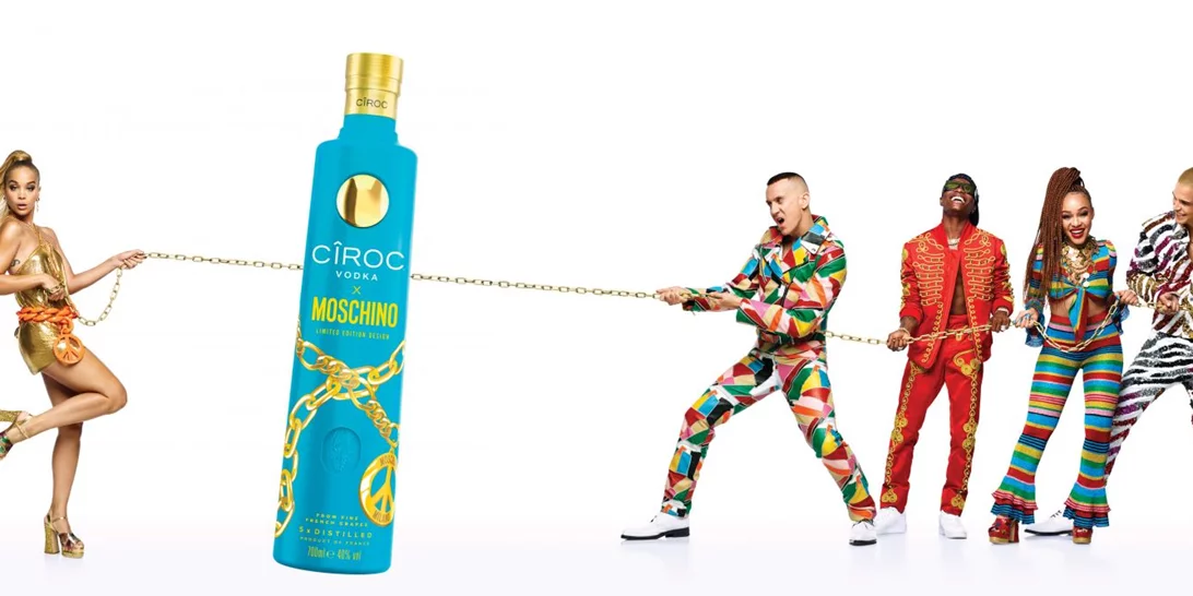 Vodka CÎROC x  Moschino | Η συνεργασία που σηματοδοτεί μια χρονιά γεμάτη celebrations