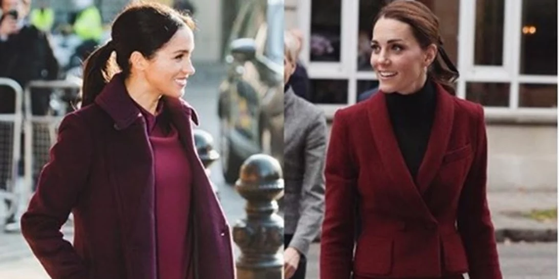 Kate Middleton | Κι όμως φόρεσε το ίδιο χρώμα με την Meghan Μarkle