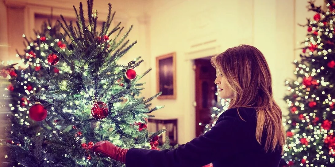 Ο Λευκός Οίκος έβαλε τα γιορτινά του!