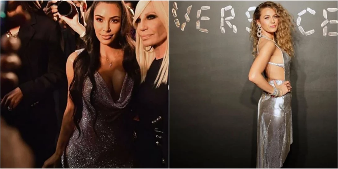 Blake Lively - Kim Kardashian | Με παρόμοιο φόρεμα πιο αποκαλυπτικές από ποτέ στο show της Versace