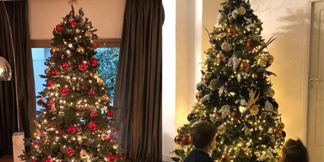 Τα εντυπωσιακά χριστουγεννιάτικα δέντρα των Ελλήνων celebrities!